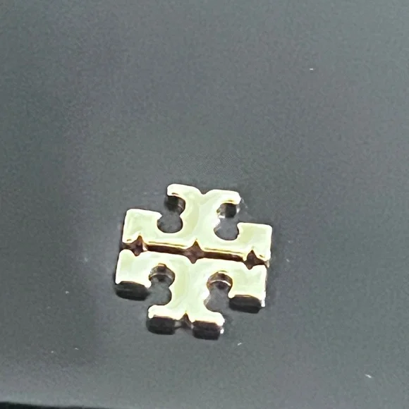 TORY BURCH• Patent Leather Black Vanity small Handbag - Picture 7 of 10